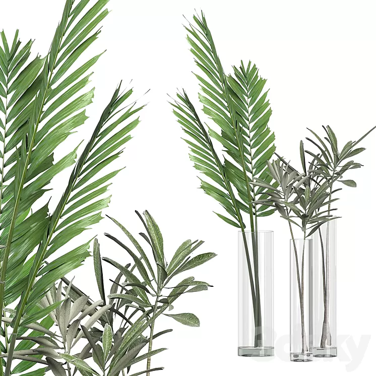 INTERIOR FLOWER PACK 76 3D Model