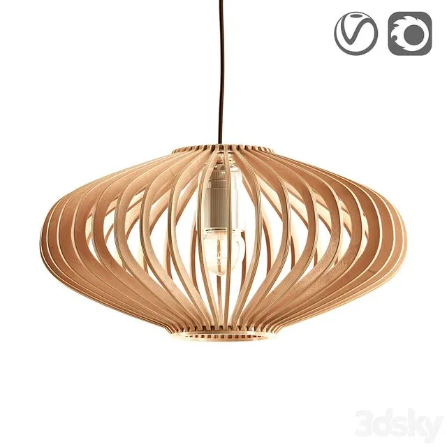 Interior pendant lamp LUMISKY 3D Model Interior pendant lamp LUMISKY 3D Model