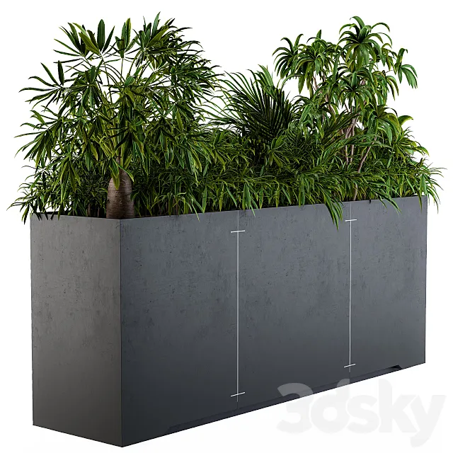 Interior Plant Box 3DModel Interior Plant Box 3DModel