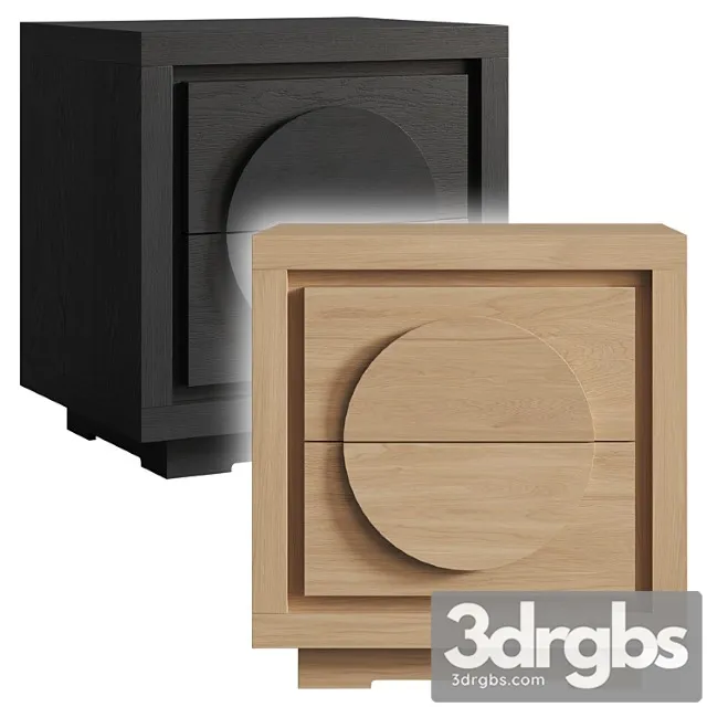 Interior Secrets Bonnie Bedside Table 3D Model Download