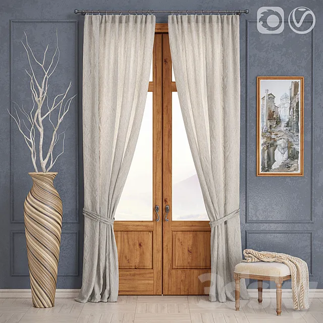 Interior set 01 3D Model Interior set 01 3D Model