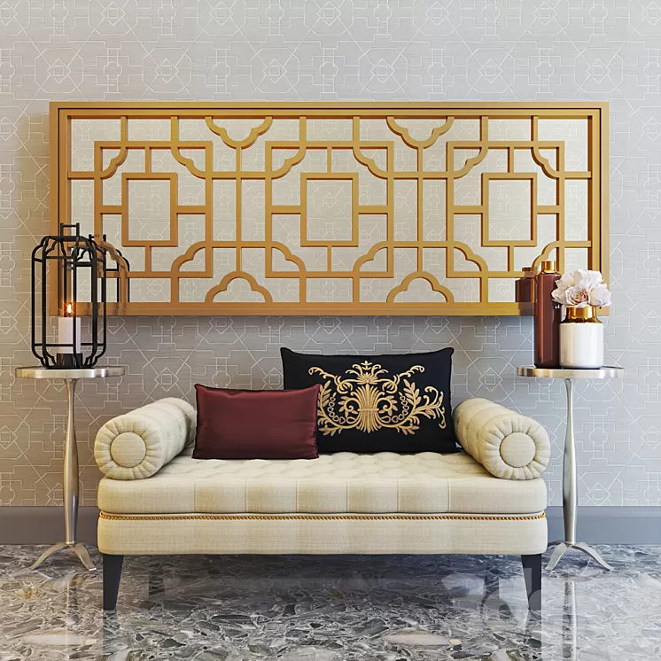 Interior set 3D Model