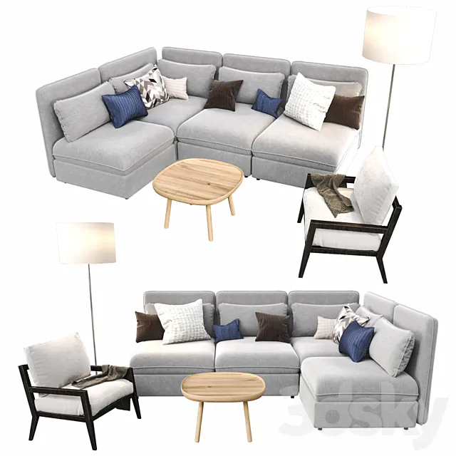 Interior Set 3DModel