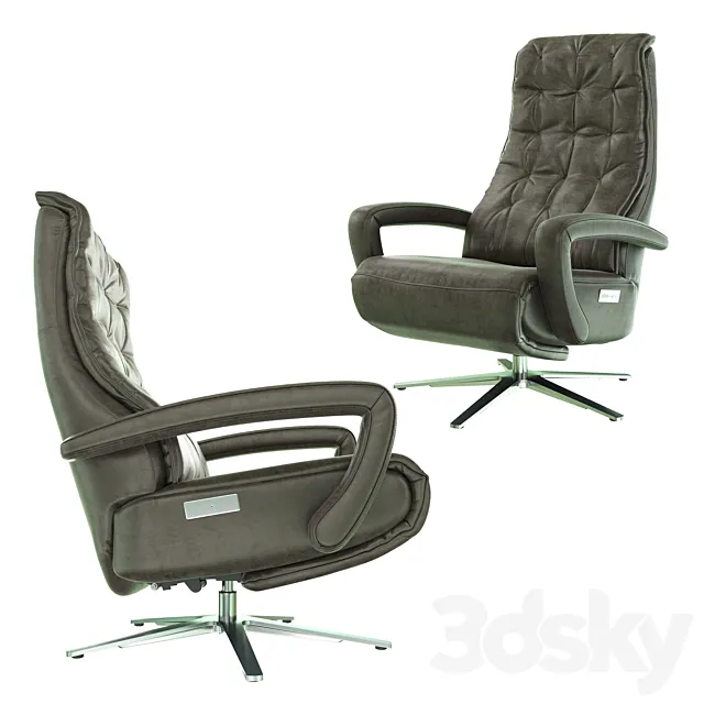 Interliving Relaxsessel 3D Model Interliving Relaxsessel 3D Model