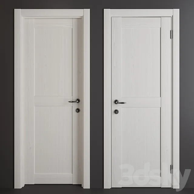 Internal door Wolhovec 3D Model