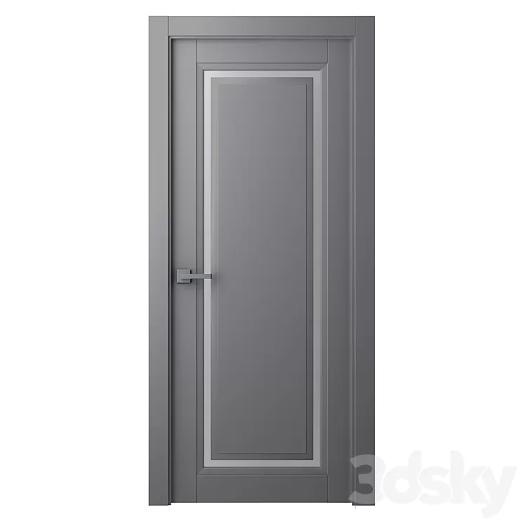 Interroom door Aurum 1 (OM) 3D Model