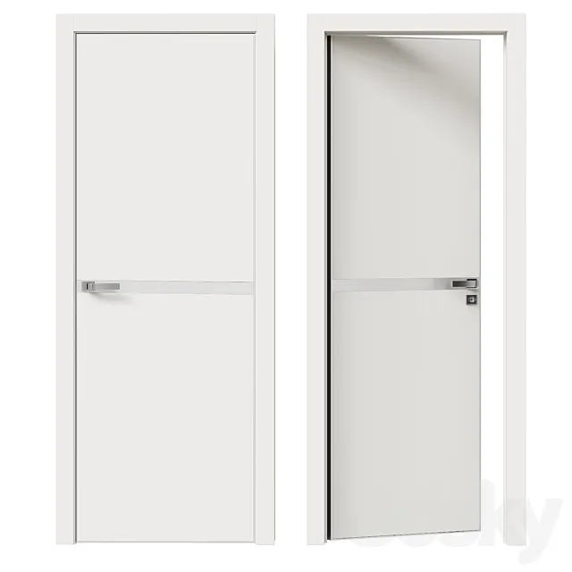 Interroom door ProfilDoors Series SMK model 11SMK 3D Model