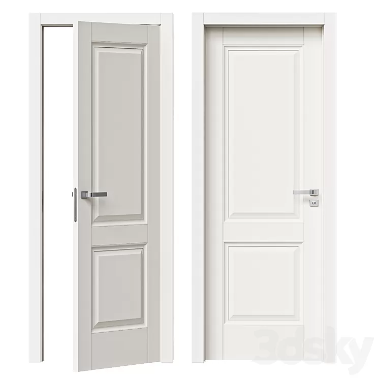 Interroom door ProfilDoors Series U model 2.112U 3D Model Free Download