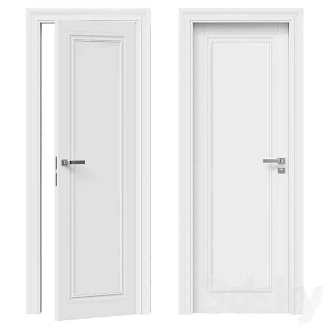 Interroom door Volkhovets CENTRO 2501 BSh 3D Model