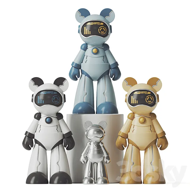 interstellar bear 3D Model interstellar bear 3D Model