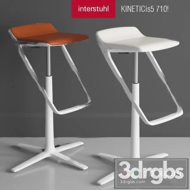 Interstuhl Barhocker Kinetic Bar Chair 3D Model Download Interstuhl Barhocker Kinetic Bar Chair 3D Model Download