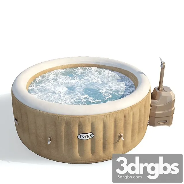 Intex Purespa Bubble Therapy 3D Model Download