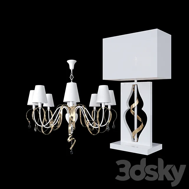 Intreccio maytoni 3D Model