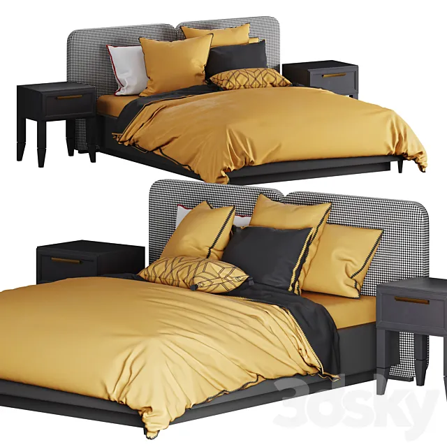 Intro bed Angstrem 3D Model Intro bed Angstrem 3D Model