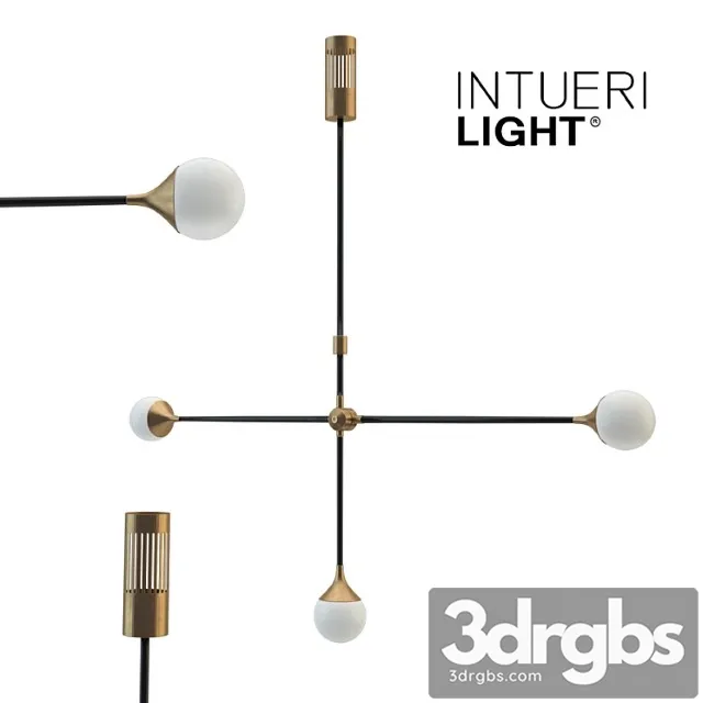 Intueri light si-3 chandelier 3D Model Download