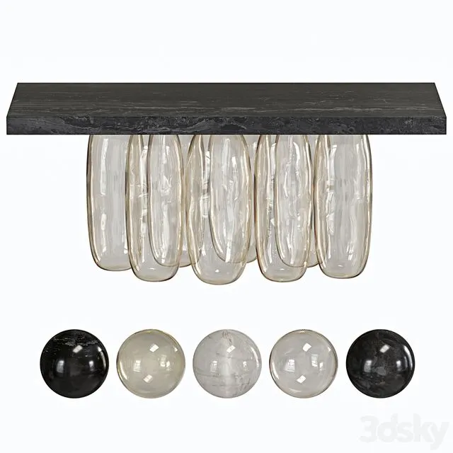 Inverted Gravity Dining Table by Mathieu Lehanneur 3D Model Inverted Gravity Dining Table by Mathieu Lehanneur 3D Model