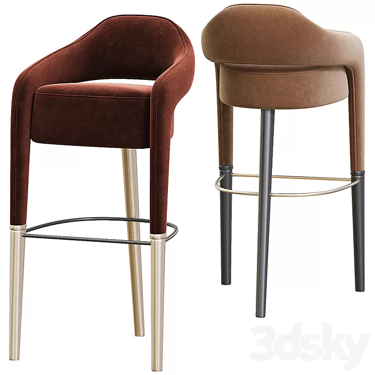 INVICTA Bar Stool 3D Model Free Download