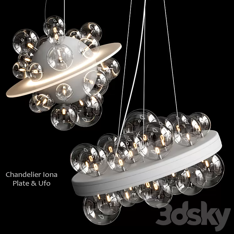 IONA PLATE & IONA UFO 3D Model Free Download