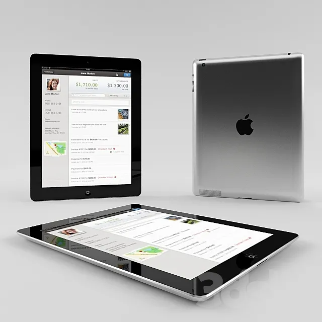 Ipad3 3D Model
