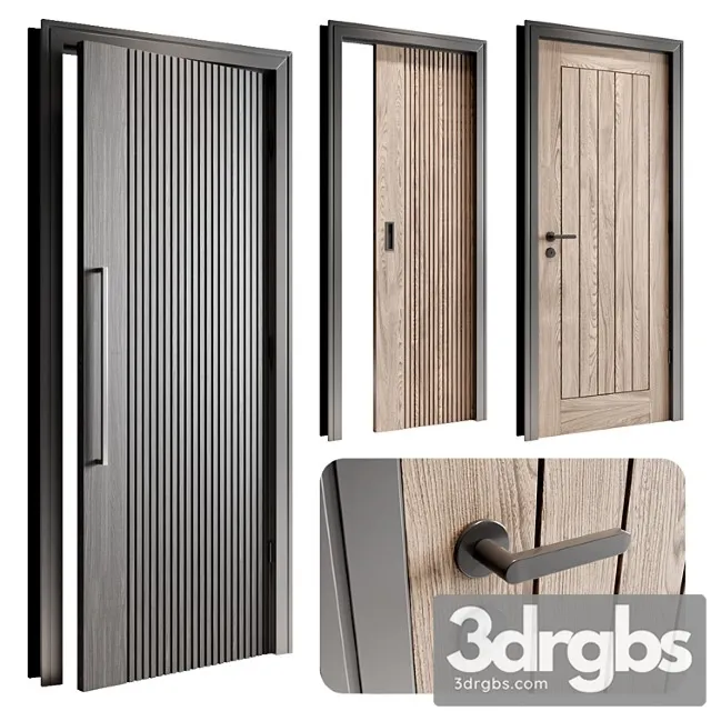 Ipddoors Set 3D Model Download