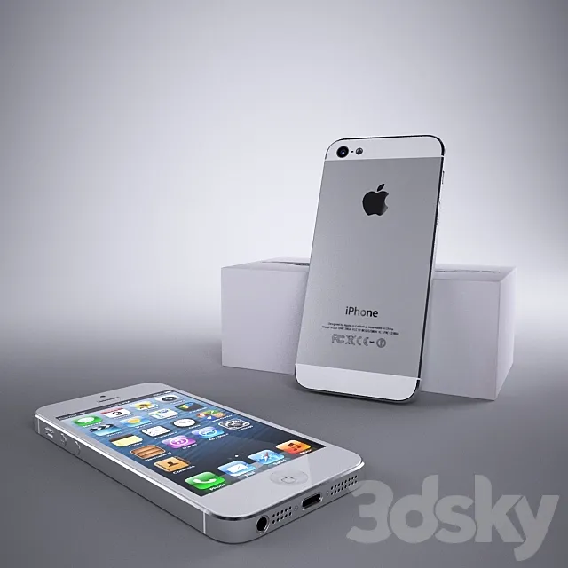 Iphone 5 3D Model
