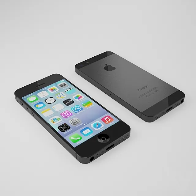 iphone 5 3D Model