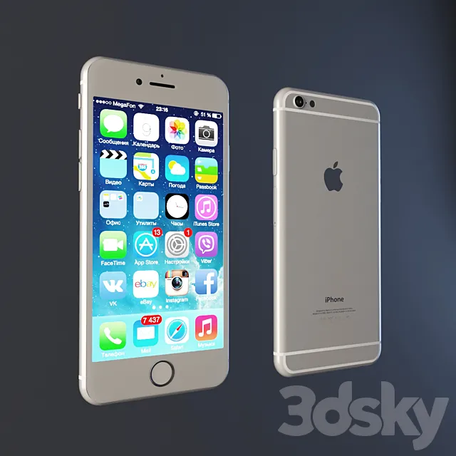 IPhone 6 3D Model