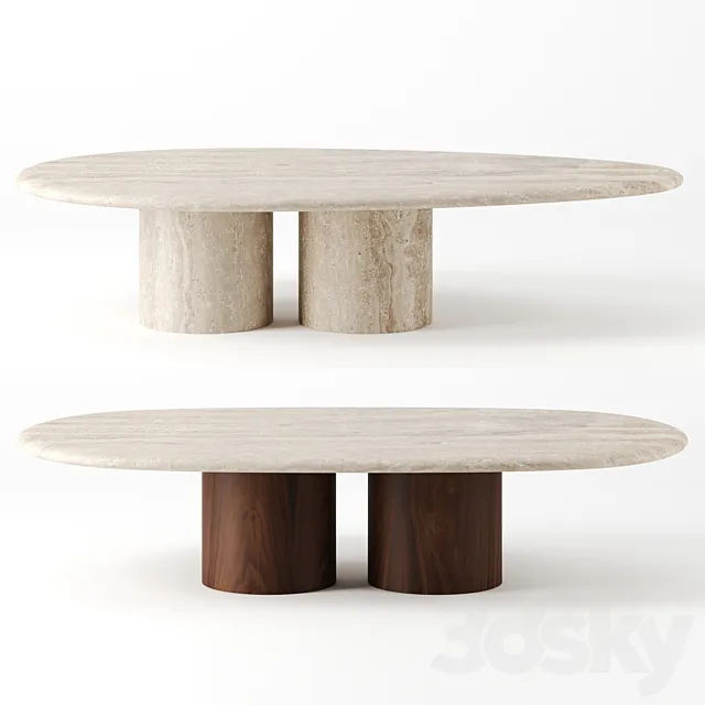 Ippico coffee tables by Martin Masse 3DModel