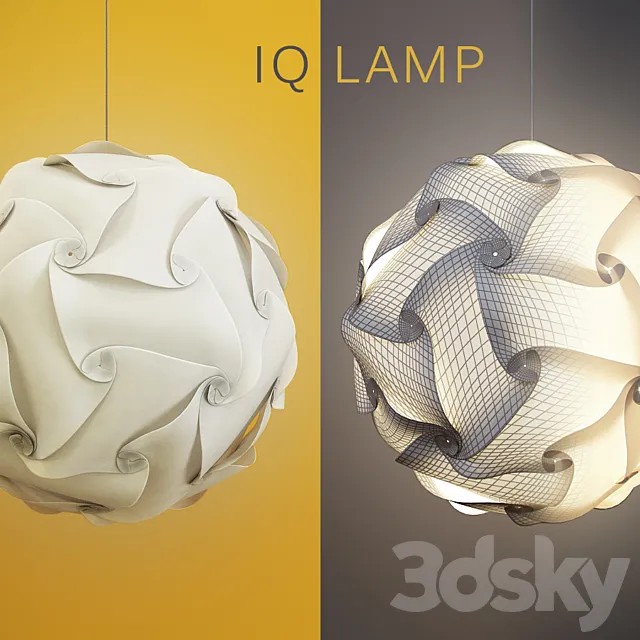 IQ lamp 3D Model IQ lamp 3D Model