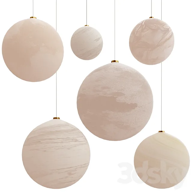 IQ2209 Planets by Alan Mizrahi 3D Model IQ2209 Planets by Alan Mizrahi 3D Model