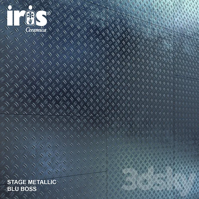 Iris Ceramica Stage Blue Boss 3DModel Iris Ceramica Stage Blue Boss 3DModel