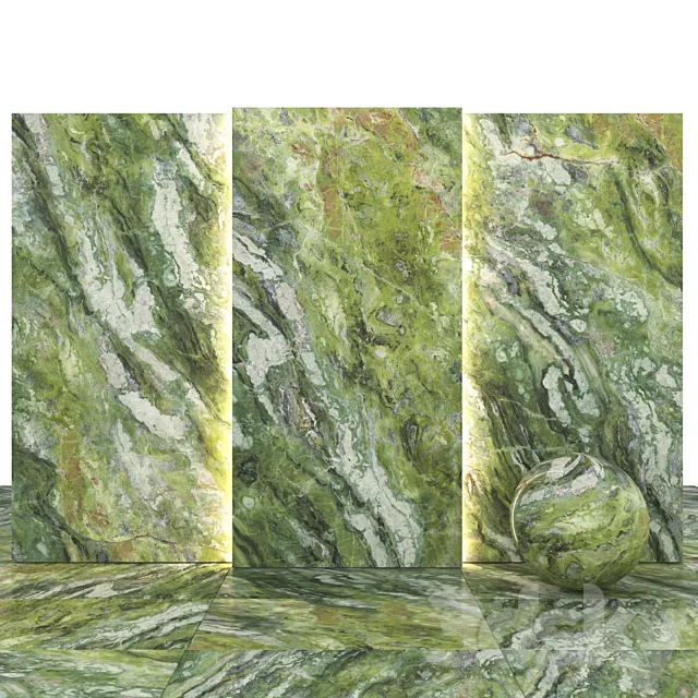 Irish Green Marble 3DModel