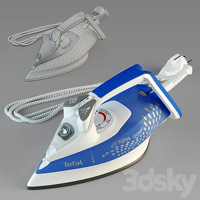 Iron Tefal-fv4590 3DModel