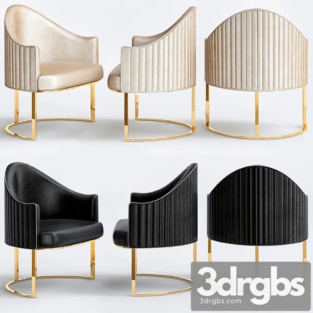 Isabel dining armchair 2 3D Model Download Isabel dining armchair 2 3D Model Download