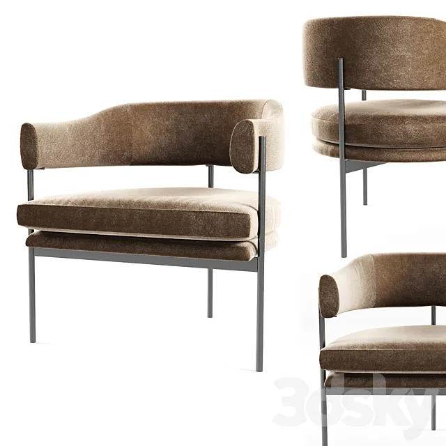 Isabella Chair By Simon James 3DModel Isabella Chair By Simon James 3DModel