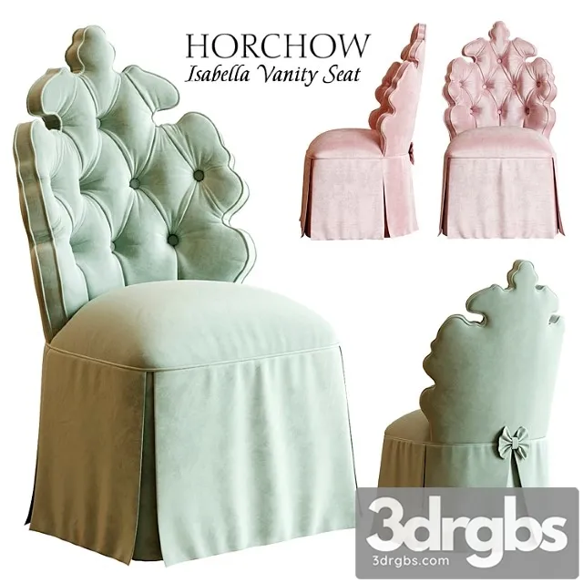 Isabella Vanity Seat 3D Model Download Isabella Vanity Seat 3D Model Download