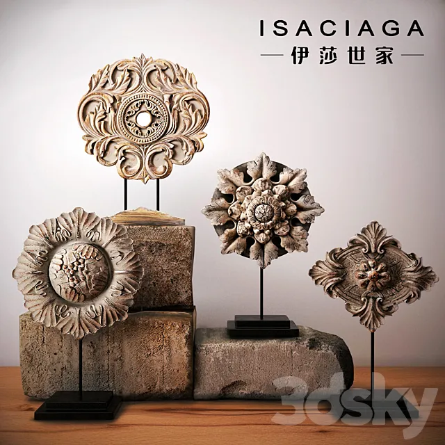 Isaciaga – BJ032590 3D Model Isaciaga – BJ032590 3D Model