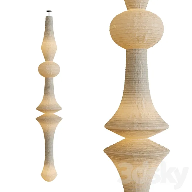 Isamu Noguchi Akari E 3D Model Isamu Noguchi Akari E 3D Model