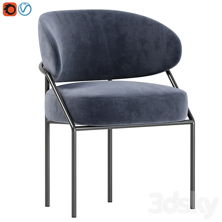 ISETTA Chair by meridiani 3D Model Free Download ISETTA Chair by meridiani 3D Model Free Download