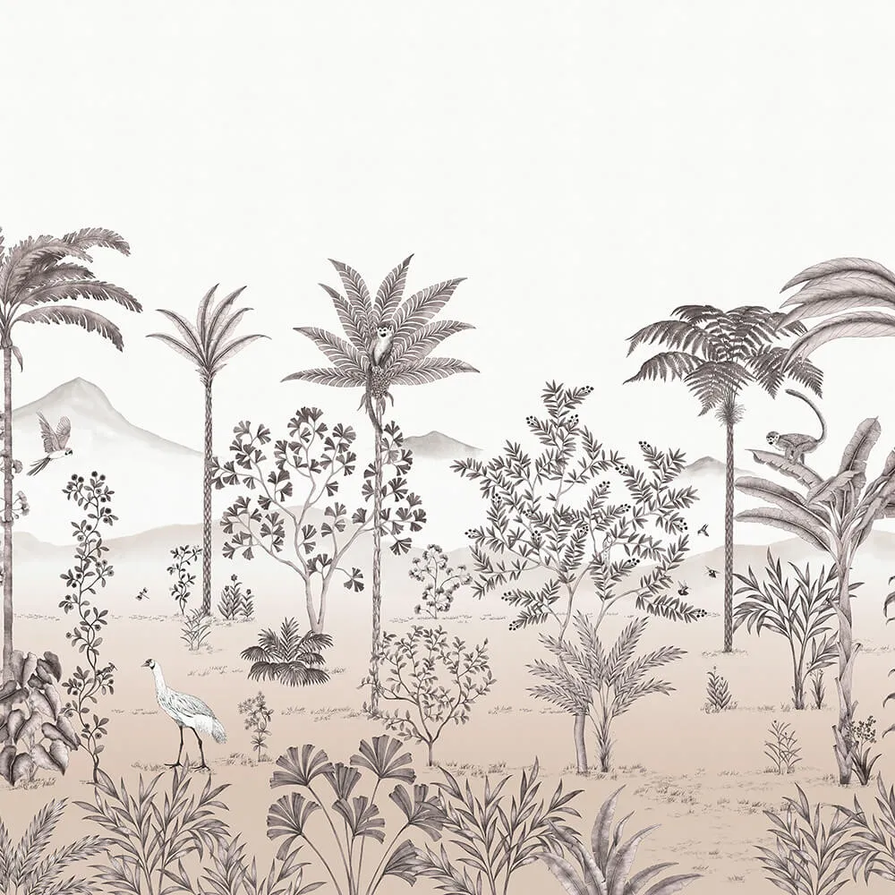 Isidore Leroy – Wallpaper Jardin des oiseaux 3D Model