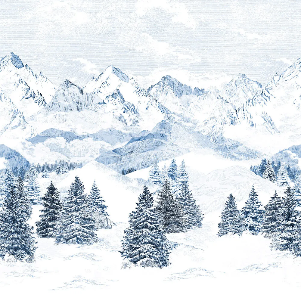 Isidore Leroy – Wallpaper Les Cimes 3D Model