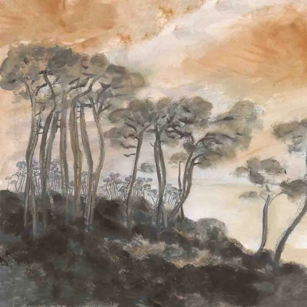 Isidore Leroy – Wallpaper Les Landes 3D Model