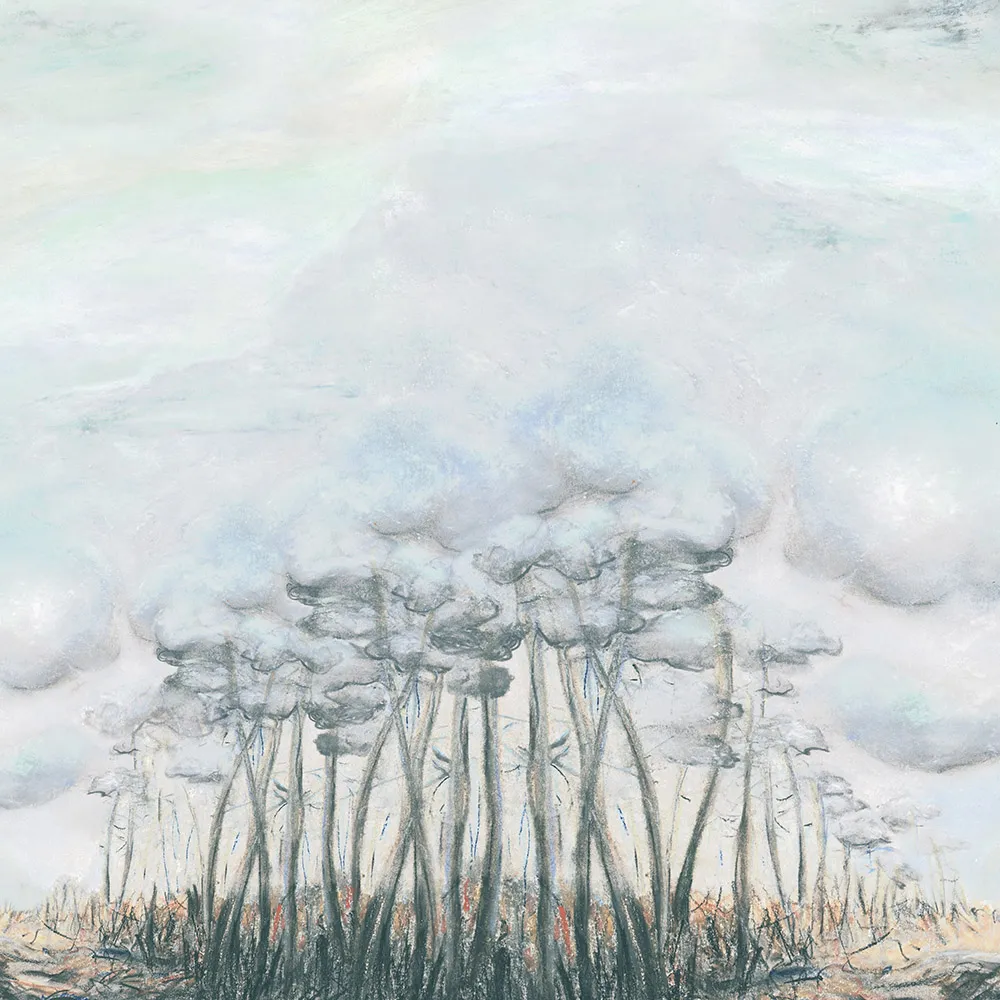 Isidore Leroy – Wallpaper Riverie de pins 3D Model