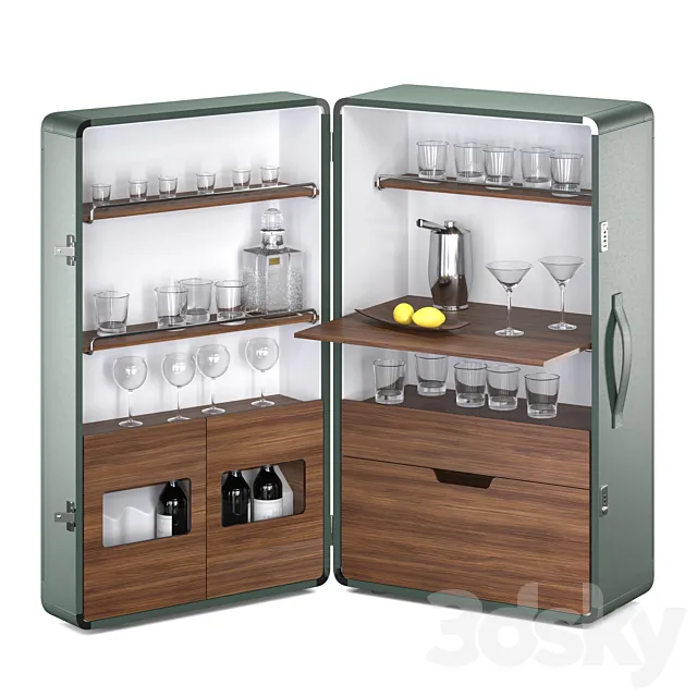 Isidoro Poltrona Frau Bar 3DModel