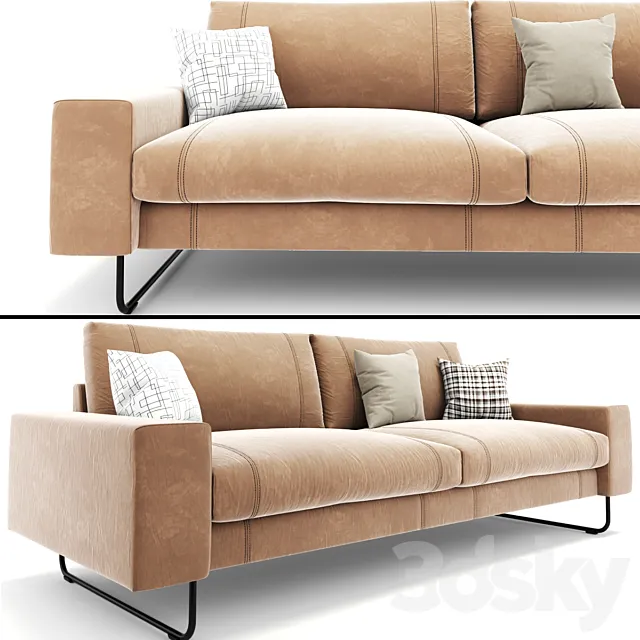 Isku Sofa 3DModel Isku Sofa 3DModel