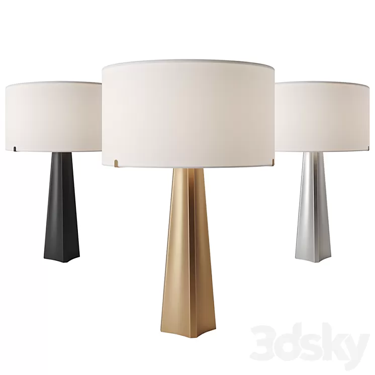 Isla Table Lamps 3D Model Isla Table Lamps 3D Model