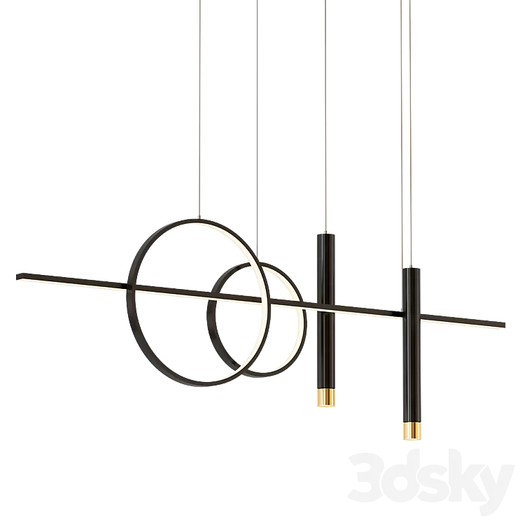 Island Pendants 3D Model Free Download