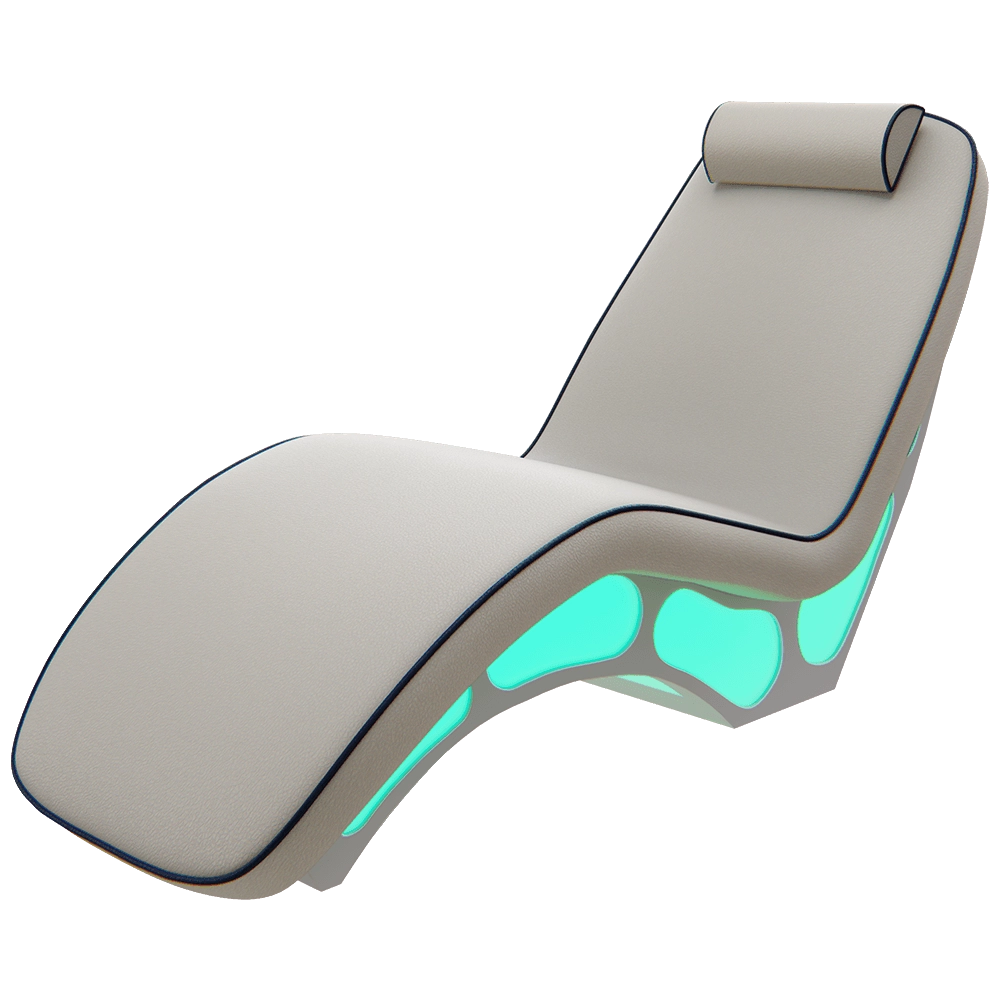 ISO BENESSERE – Relaxation lounger VIRGO 3D Model