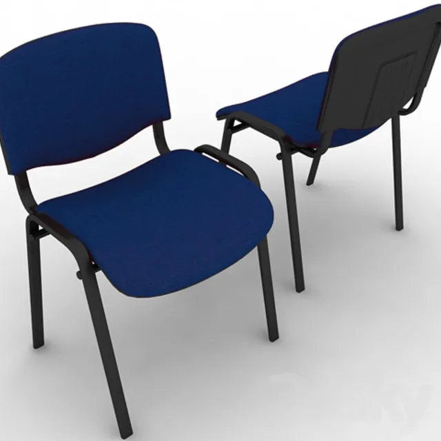 Iso Office Chair 3D Model