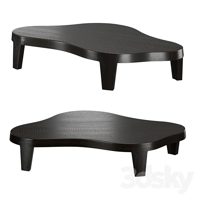 Isola Coffee Table 3D Model Isola Coffee Table 3D Model